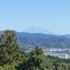 復元門より富士を望む