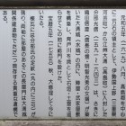 長屋門惣門説明板