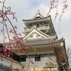 模擬天守閣南面より