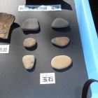 この玉石がここが庭園である根拠