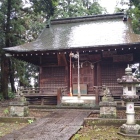主郭に建つ鷲神社