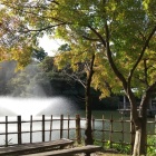城址公園の噴水