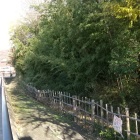 富松城堀跡