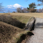 一の郭と二の郭間の堀切(一から二)