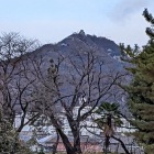 加納城から見た岐阜城