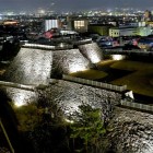 天守台側の夜景