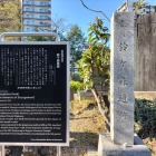 鈴ヶ森遺跡碑とパネル