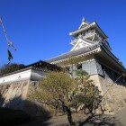 模擬天守閣を南東側より眺める