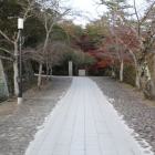 本丸への登城口、石垣