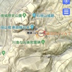 石垣山城の地形