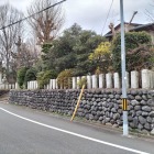 これが土塁跡だそう。