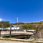 遊亀橋からの甲府城