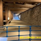 復興した暗闇通路（本丸御殿下）