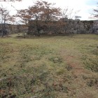 北千畳、三の丸北面石塁を見る