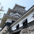 模擬天守と付櫓、南側より