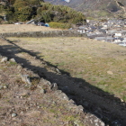 本郭東側に在る大手門跡
