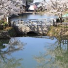 内濠と外濠の水位調整場と橋