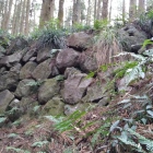 本丸虎口の石垣