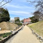 外堀土塁と遮蔽土塁