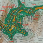 丸子城縄張り図