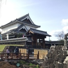 本丸の模擬櫓