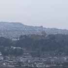 山頂から見える彦根城