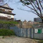 下の橋大手門復元工事着工前(2007年4月）