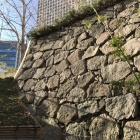 外堀跡の石垣