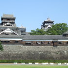 西出丸より大小天守と宇土櫓