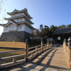 御三階櫓、木橋、高麗門