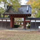主殿医薬門、関宿城からの移築城門