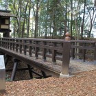 本曲輪東の櫓門木橋空堀
