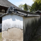 漆喰土塀が気になり一枚