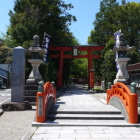 速玉大社、下馬橋、鳥居、入口です