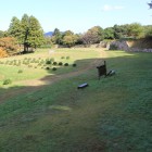 山中御殿跡の全景