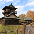天守風二層櫓と木橋