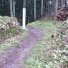 中世城跡埋め門跡下に中世土の城