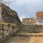 大手桝形虎口、登って北千畳