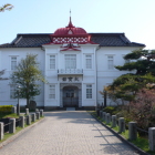 本丸中の御門桝形に在る大寶館