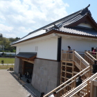 河北門三ノ丸側見学用階段より