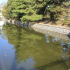 本丸内堀、博物館側