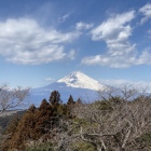 山中城跡から見える富士山