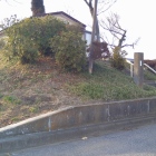 堀田稲荷神社が建つ土塁