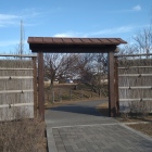 公園の門
