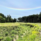 環水平アークと二の曲輪中馬出