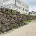 二の丸北側の石垣