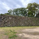 本丸北東側の石垣