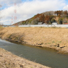 市野川と杉山城