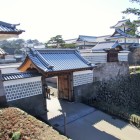 河北門一の門、ニラミ櫓台、菱櫓、五十間長屋、橋爪門続櫓