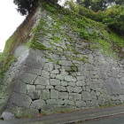 二の丸石垣(江戸時代の石積み、打込みハギと算木積み）
